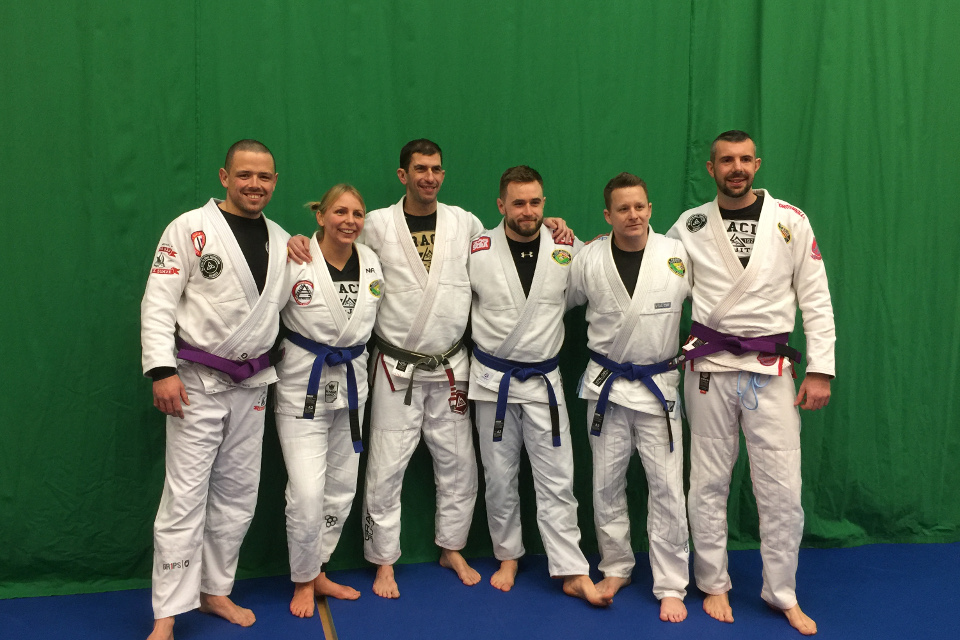 Team Pedro Sauer UK Blue and Purple Belts - February 2018 | Team Pedro Sauer UK