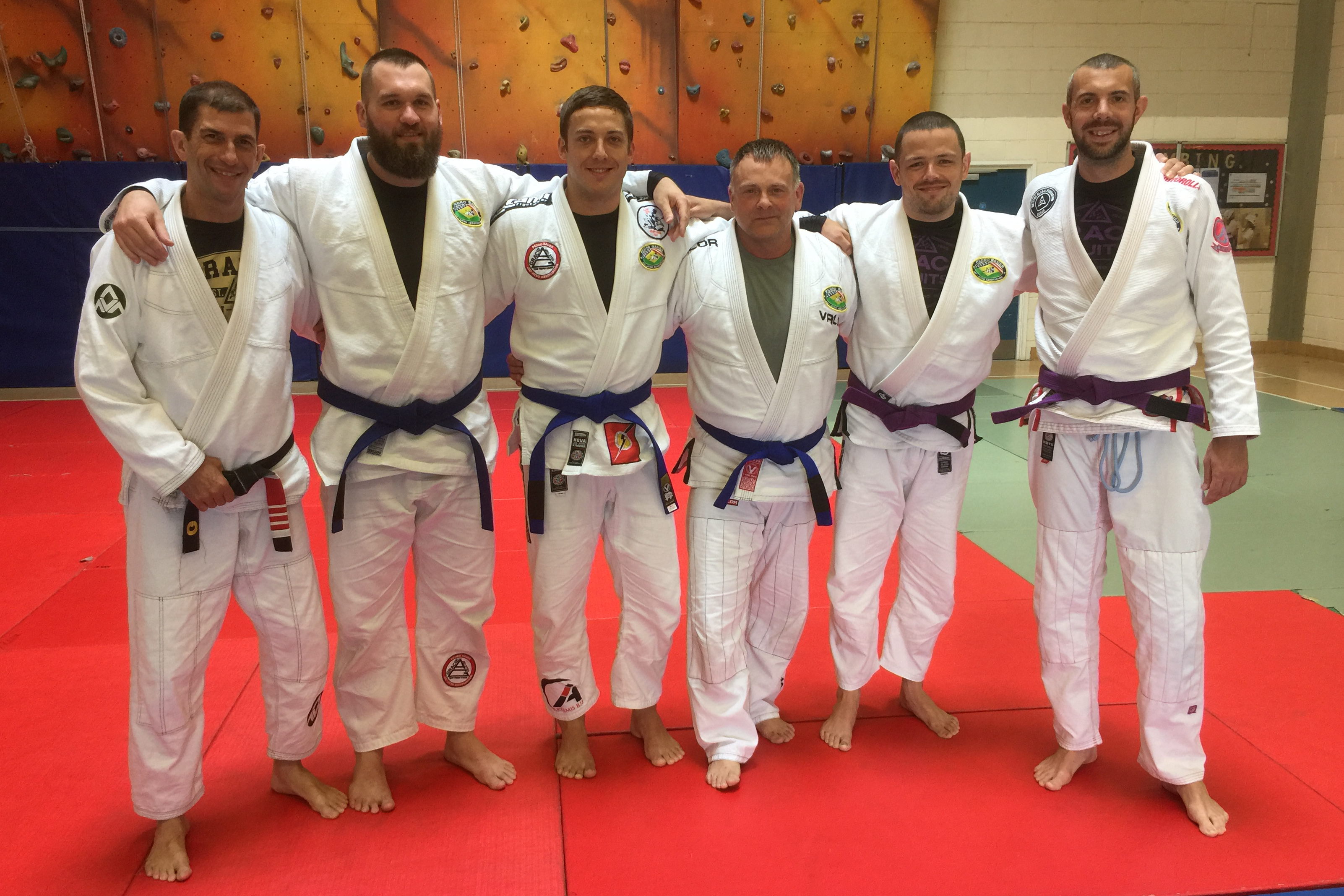 New Blue Belts at Team Pedro Sauer UK! - June 2018